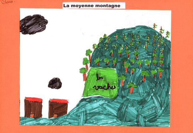 Moyenne montagne par Clara