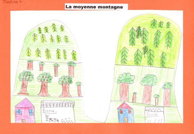 Moyenne montagne par Justine